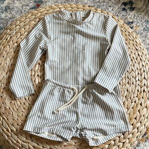 Konges slojd • toddler swim suit rash guard 2 piece • 18M